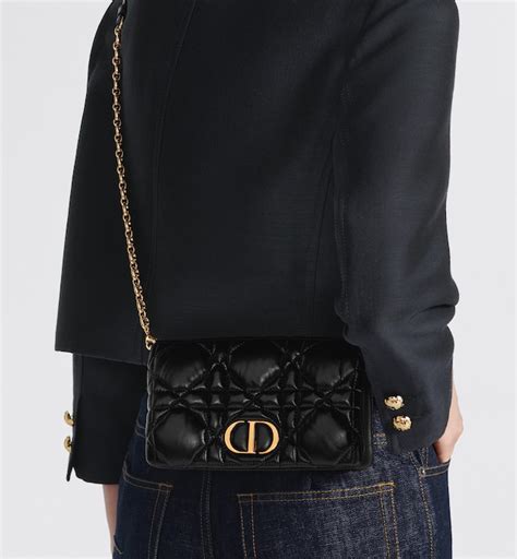 dior caro macrocannage mini bag.